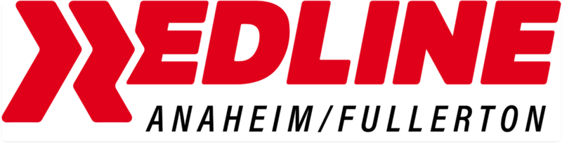 Redline Athletics can be a subheading and not even there at all, but when using the logo, full logo with redline and anaheim/fullerton